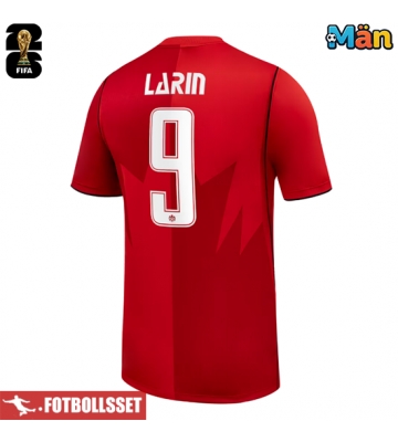 Kanada Cyle Larin #9 Hemmatröja VM 2026 Kortärmad
